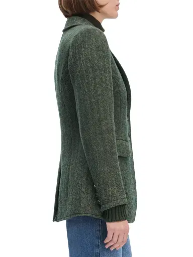 Favorite Daughter Women's The City Herringbone Wool-Blend Blazer - Yorkshire Herring - Size XS | Thumbnail 5