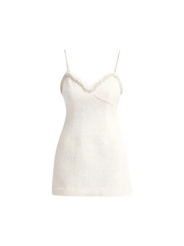 LoveShackFancy Women's Sue Embellished Wool-Blend Mini Dress - Mist