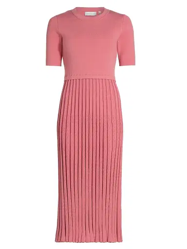 Elie Tahari Women's Vesper Sweater Midi-Dress - Dragonfruit - Size XL | Thumbnail 1