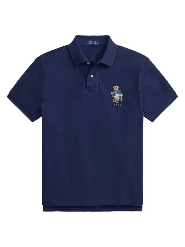 Polo Ralph Lauren Men's Polo Bear Cotton Polo Shirt - Newport Bear Navy