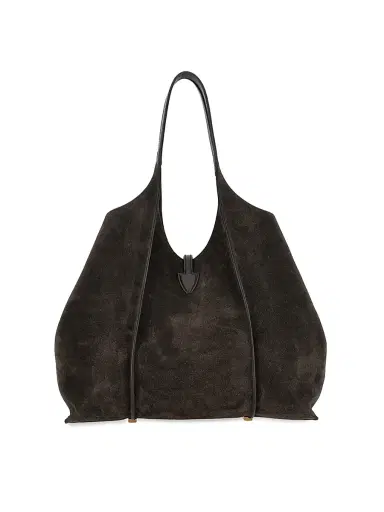 Tod's Women's Medium Suede Shopping Tote Bag | Thumbnail 6 Tod's Women's Medium Suede Shopping Tote Bag | Thumbnail 6