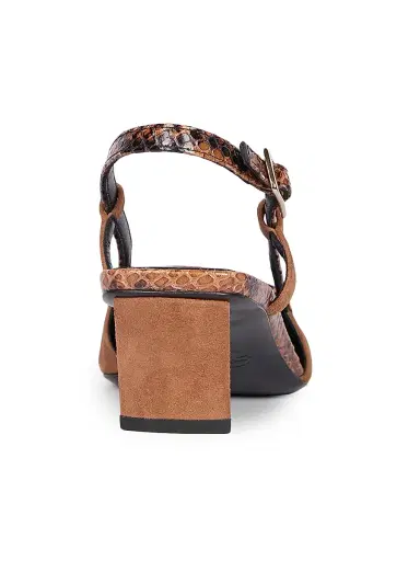 Roger Vivier Women's Belle Vivier 45MM Suede Slingback Pumps | Thumbnail 3 Roger Vivier Women's Belle Vivier 45MM Suede Slingback Pumps | Thumbnail 3
