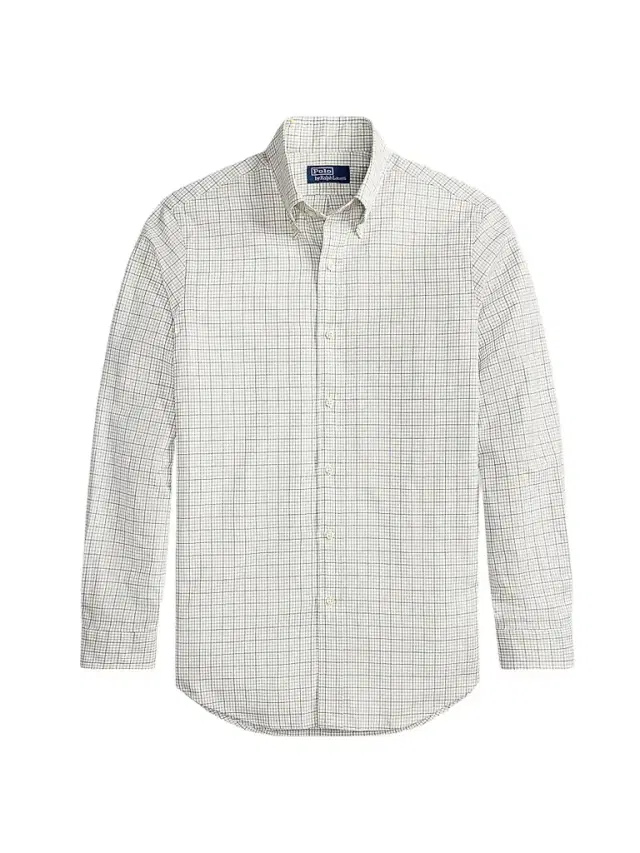 Polo Ralph Lauren Men's Tattersall Cotton Shirt - White Faded Mint