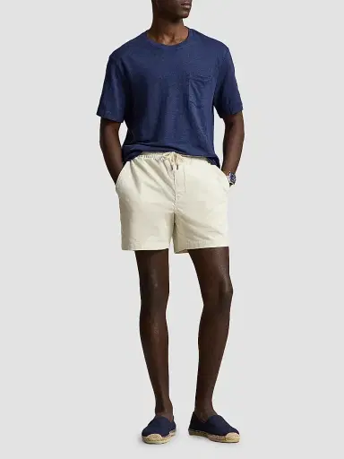 Polo Ralph Lauren Men's Standard-Fit Linen Mesh T-Shirt - Newport Navy | Thumbnail 2