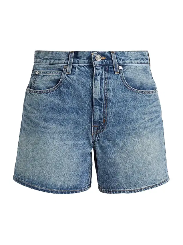 SLVRLAKE Women's Walker Relaxed-Fit Denim Short - Like A Dream