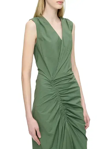 Callas Milano Women's Agnes Wrap Dress - Military | Thumbnail 4 Callas Milano Women's Agnes Wrap Dress - Military | Thumbnail 4