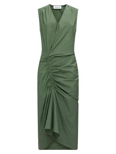 Callas Milano Women's Agnes Wrap Dress - Military | Thumbnail 1 Callas Milano Women's Agnes Wrap Dress - Military | Thumbnail 1
