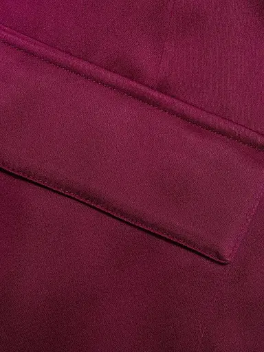 Lapointe Women's Relaxed Pleated Satin Pants - Berry - Size 14 | Thumbnail 7 Lapointe Women's Relaxed Pleated Satin Pants - Berry - Size 14 | Thumbnail 7
