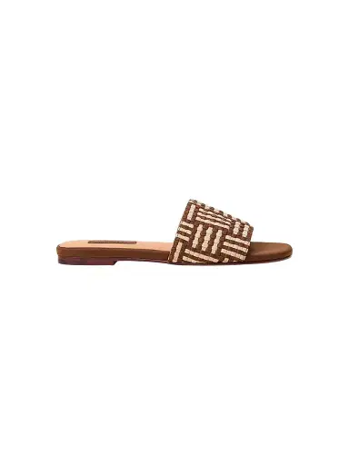 Naghedi Women's Cairo Slide Sandals - Almond - Size 5 | Thumbnail 1