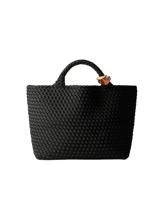 Naghedi Women's St. Barths  Beads Tote Bag - Onyx