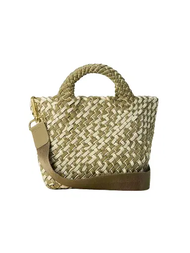 Naghedi Women's St. Barths Small Double Weave Tote Bag | Thumbnail 1