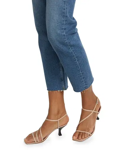 RE/DONE Women's 70s Stove Pipe High-Rise Straight Crop Jeans | Thumbnail 6 RE/DONE Women's 70s Stove Pipe High-Rise Straight Crop Jeans | Thumbnail 6