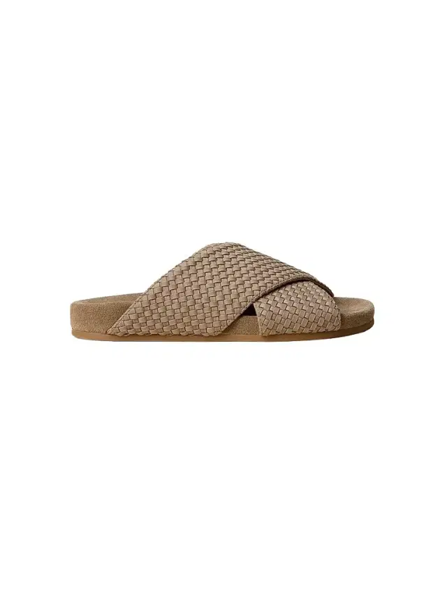 Naghedi Women's Geneva Slide Sandals - Cashmere
