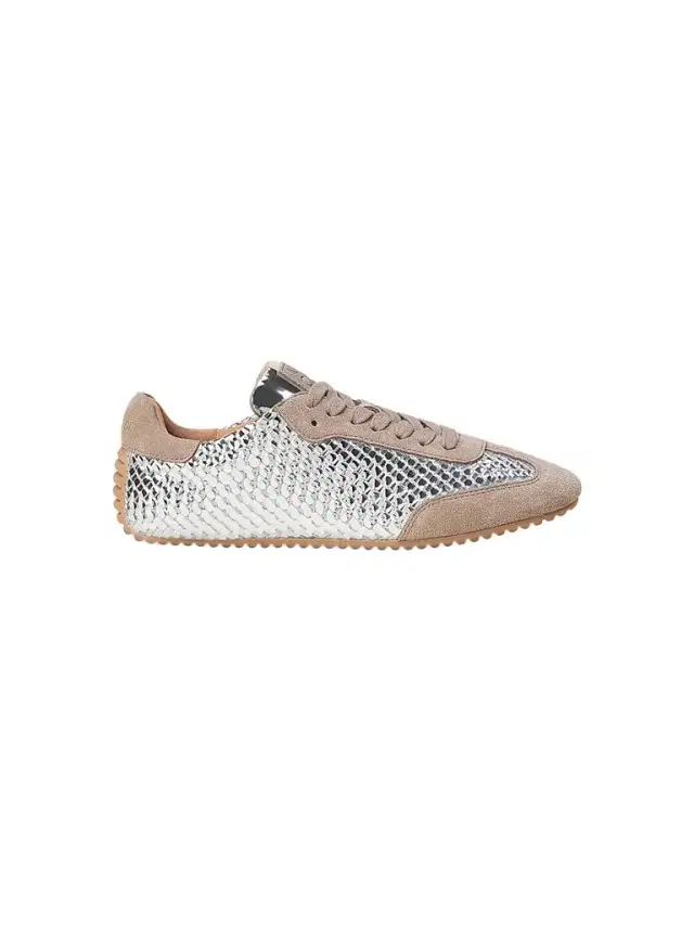 Naghedi Women's Milan Metallic Sneakers - Silver