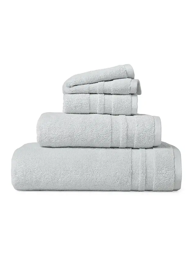 Ralph Lauren Payton Towel Collection - Cottage Blue Body Sheet