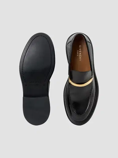 Givenchy Women's Pinch Loafers in Brushed Leather | Thumbnail 3