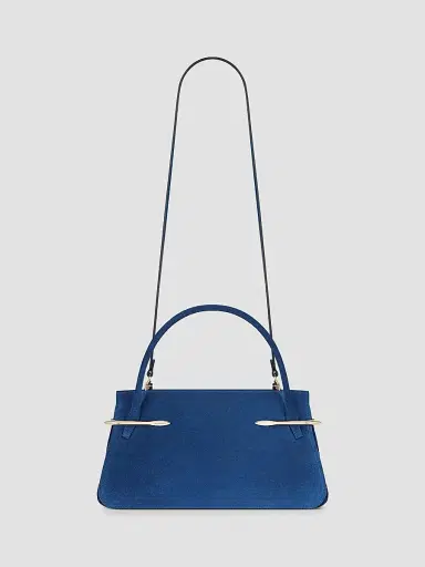 Givenchy Women's Medium Pinch Top Handle Bag in Suede Leather | Thumbnail 3 Givenchy Women's Medium Pinch Top Handle Bag in Suede Leather | Thumbnail 3
