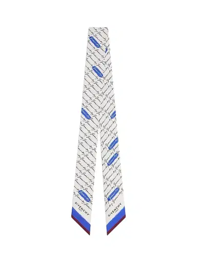 Givenchy Women's Bandeau in Silk with Signature | Thumbnail 1 Givenchy Women's Bandeau in Silk with Signature | Thumbnail 1
