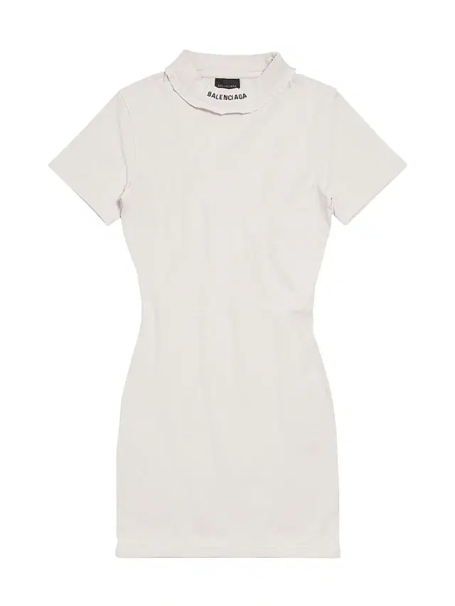 Balenciaga Women's T-Shirt Mini Dress - Off White