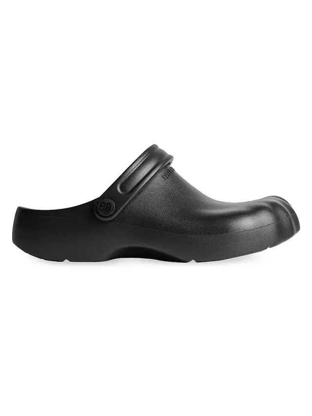 Balenciaga Men's Sunday Molded Mules - Black