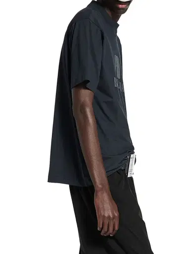 Balenciaga Men's Nano BB T-Shirt Medium Fit | Thumbnail 4