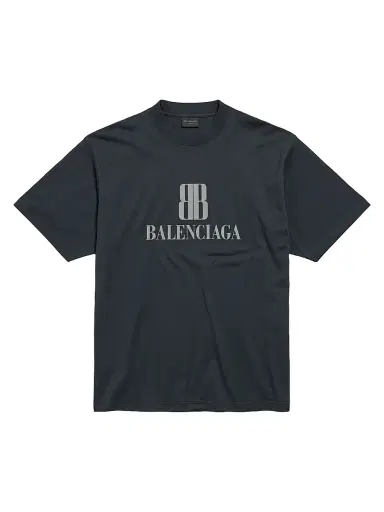 Balenciaga Men's Nano BB T-Shirt Medium Fit | Thumbnail 1