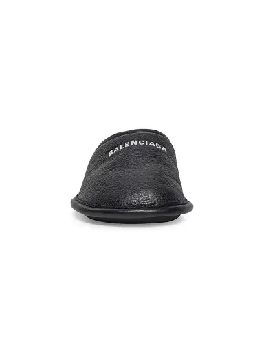 Balenciaga Men's Home Mule - Black White | Thumbnail 3 Balenciaga Men's Home Mule - Black White | Thumbnail 3