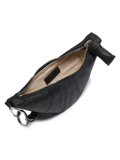Lemaire Men's Croissant Leather Crossbody | Thumbnail 3 Lemaire Men's Croissant Leather Crossbody | Thumbnail 3