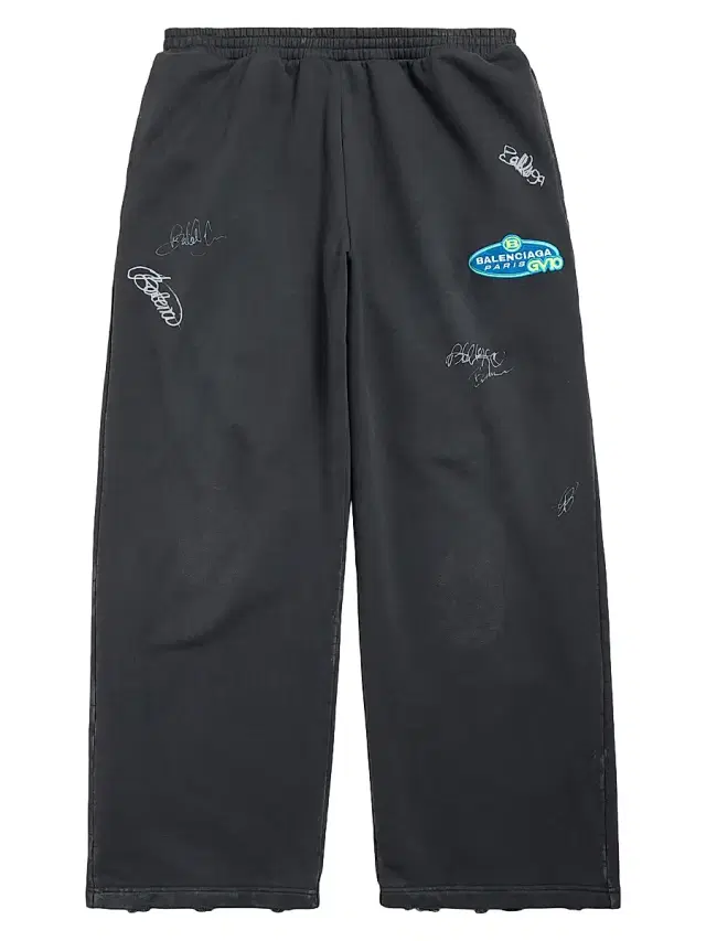Balenciaga Men's Banana Baggy Pants - Black