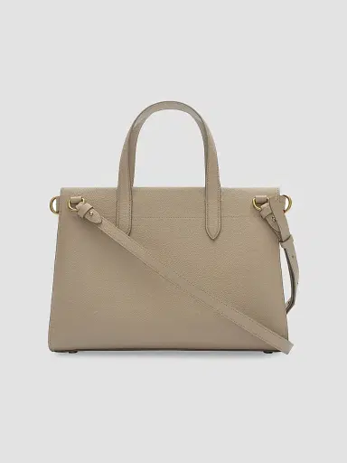 Burberry Women's Cotswolds Small Check Leather Tote Bag | Thumbnail 4 Burberry Women's Cotswolds Small Check Leather Tote Bag | Thumbnail 4