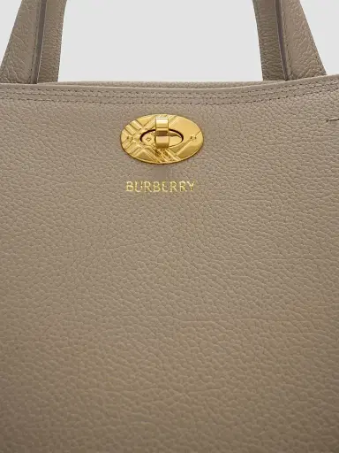 Burberry Women's Cotswolds Small Check Leather Tote Bag | Thumbnail 5 Burberry Women's Cotswolds Small Check Leather Tote Bag | Thumbnail 5