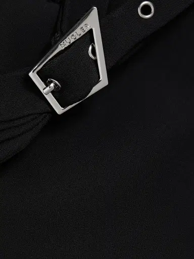 Mugler Women's Bustier Cut-Out Sheath Dress - Black | Thumbnail 7