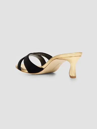 Manolo Blahnik Women's Callydramu 50MM Slanted-Heel Sandals | Thumbnail 4 Manolo Blahnik Women's Callydramu 50MM Slanted-Heel Sandals | Thumbnail 4