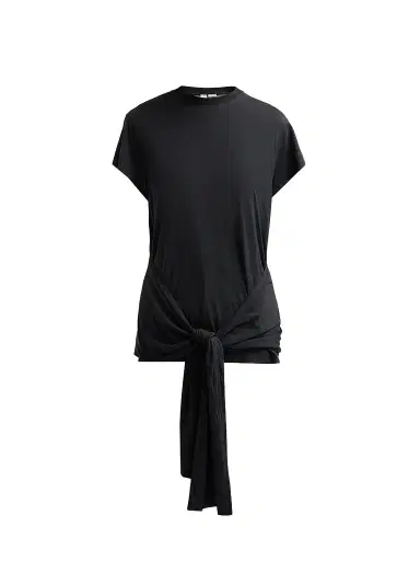 TOTEME Women's Tie-Waist Jersey Top | Thumbnail 1 TOTEME Women's Tie-Waist Jersey Top | Thumbnail 1