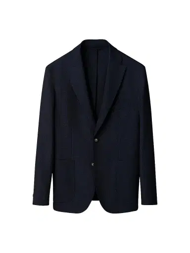 Eton Men's Stretch-Wool Jacket - Navy | Thumbnail 1
