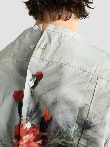 Prada Men's Printed Cotton Shirt | Thumbnail 5