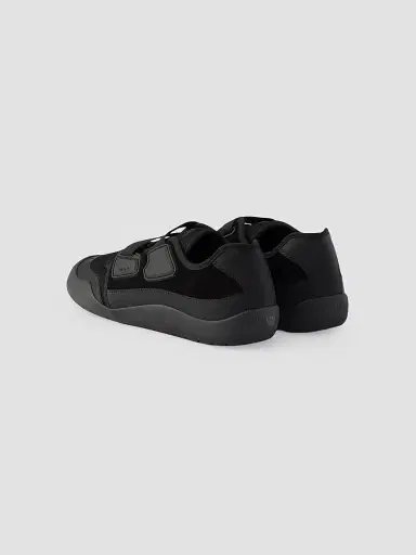 Prada Men's Speedrock Leather and Mesh Fabric Sneakers - Black - Size 12 | Thumbnail 2