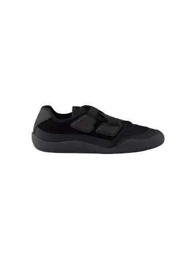 Prada Men's Speedrock Leather and Mesh Fabric Sneakers - Black - Size 12 | Thumbnail 1