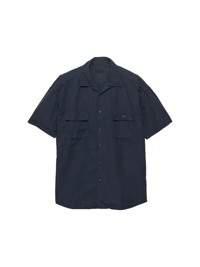 Prada Men's Cotton Blend Shirt - Blue