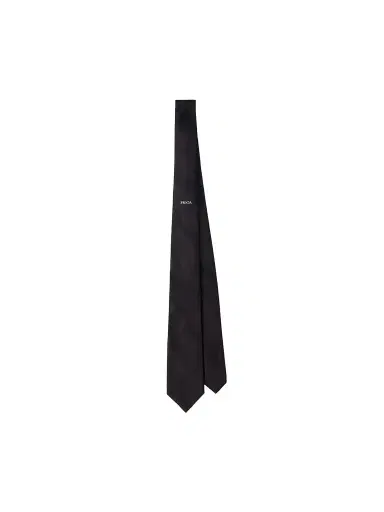 Prada Men's Silk Tie | Thumbnail 1 Prada Men's Silk Tie | Thumbnail 1