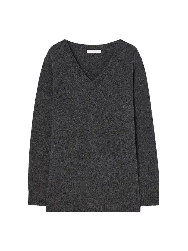 Marina Rinaldi Women's Cashmere Sweater - Dark Grey