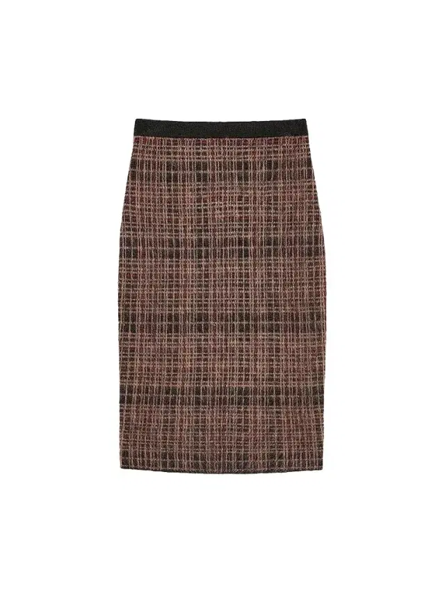 Marina Rinaldi Women's Jacquard Mohair Skirt - Havana Black