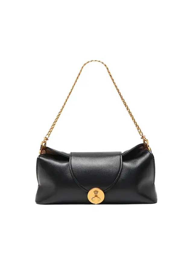 Versace Women's Vivian Leather Clutch - Black Gold