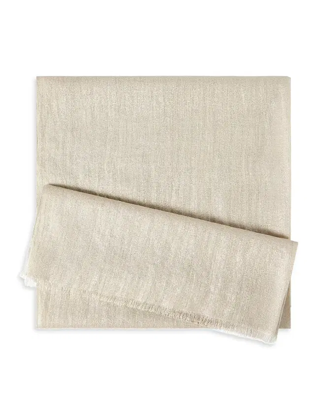Brunello Cucinelli Women's Cashmere and Silk Sparkling Scarf - Panama