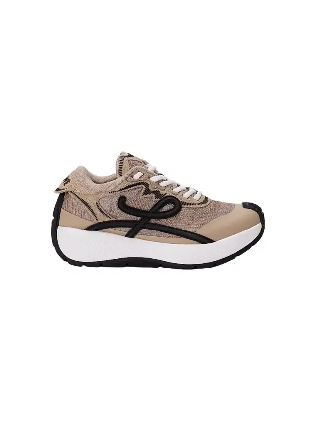 LOEWE Women's Pogo Low-Top Sneakers - Beige Black White