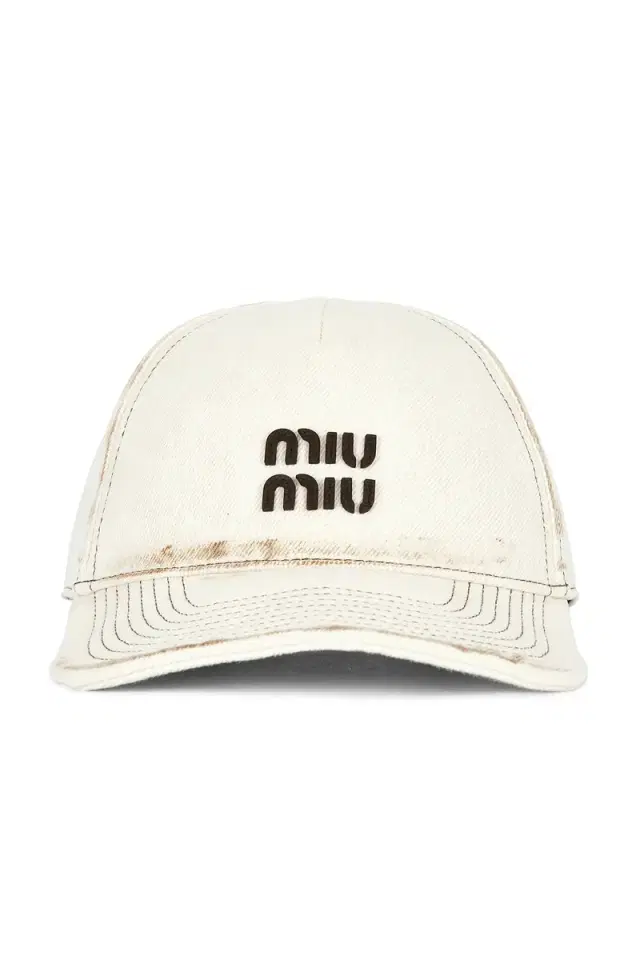 Miu Miu Denim Baseball Cap