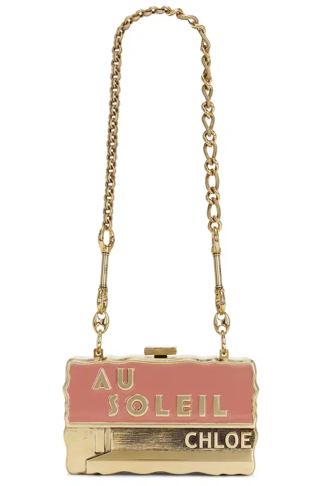 Chloe Au Soleil Brass Shoulder Bag