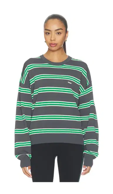P.E NATION Retreat Stripe Sweater | Thumbnail 1