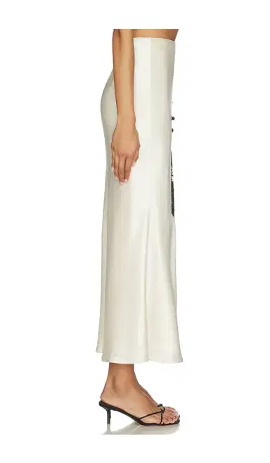 SAU LEE Elva Satin Skirt | Thumbnail 2