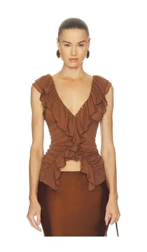 Free People Blythe Vest Top
